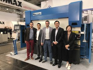 Accurl a participé au Salon international de la machine-outil de Hanovre en Allemagne en 2017