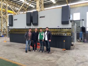 Vietnam clients visiter notre usine