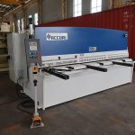 machine de cisaillement cnc de plaque d'aluminium
