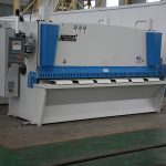 Cisaille hydraulique de commande numérique par ordinateur de QC11Y, machine de cisaillement de commande numérique par ordinateur en acier, machine de cisaillement de tôle
